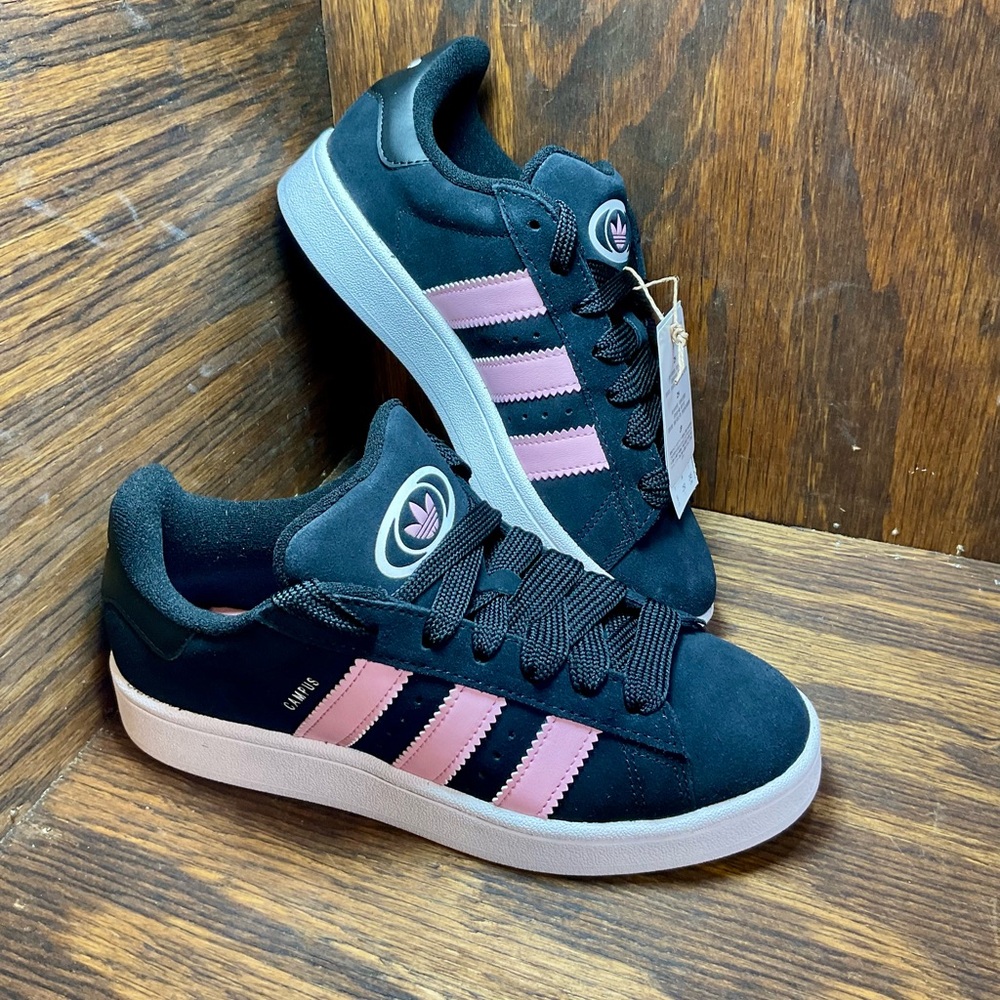 Pink & Black Women Adidas Campus 00s Size 8 Brand New With Box